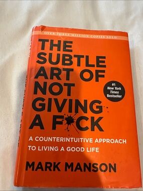 The Subtle Art of Not Giving a F*ck by - Orange